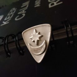 Fine Silver Pompey Crest Pin Badges
