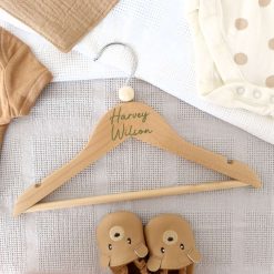Personalised Baby Coat Hangers, Baby & Children's Clothes Hanger, Personalised Wooden Hanger, Baby Gift, Keepsake Gift, Baby Shower, Nursery Shelves 4 Personalised Baby Coat Hangers, Baby & Children's Clothes Hanger, Personalised Wooden Hanger, Baby Gift, Keepsake Gift, Baby Shower, Nursery Shelves 4
