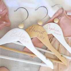 Personalised Baby Coat Hangers, Baby & Children's Clothes Hanger, Personalised Wooden Hanger, Baby Gift, Keepsake Gift, Baby Shower, Nursery Shelves 6 Personalised Baby Coat Hangers, Baby & Children's Clothes Hanger, Personalised Wooden Hanger, Baby Gift, Keepsake Gift, Baby Shower, Nursery Shelves 6