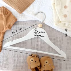 Personalised Baby Coat Hangers, Baby & Children's Clothes Hanger, Personalised Wooden Hanger, Baby Gift, Keepsake Gift, Baby Shower, Nursery Shelves 7 Personalised Baby Coat Hangers, Baby & Children's Clothes Hanger, Personalised Wooden Hanger, Baby Gift, Keepsake Gift, Baby Shower, Nursery Shelves 7