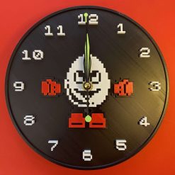 3D Printed Dizzy Themed Clock 220mm Diameter