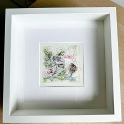 Handmade Floral Framed Collage 4