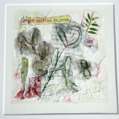 Handmade Floral Framed Collage 3 2