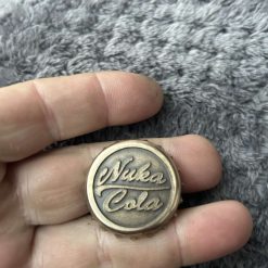 Brass Nuka Cola Bottle cap (33mm dia) 1