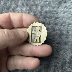 Brass Nuka Cola Bottle cap (33mm dia) 4