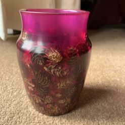 Pine Cone and Resin Vase