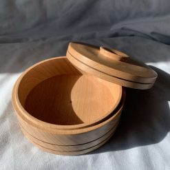 Lidded Hardwood Bowl