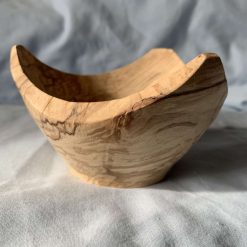 Spalted Beech Tricorn Bowl