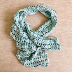 Scarf - Crochet Pastels  Shell