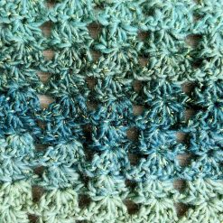 Scarf - Crochet Forest Glade Sparkle 4 Scarf - Crochet Forest Glade Sparkle 4