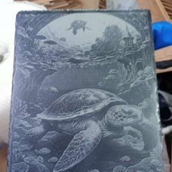 Turtles Laser Engraved Slate
