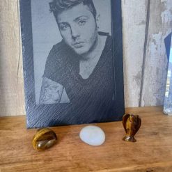 James Arthur Laser Engraved Photo
