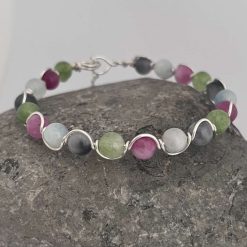 Colourful Jade Bangle