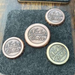 Brass Nuka Cola Bottle cap (40mm dia)