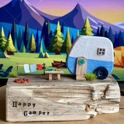 Happy Camper - blue