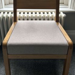 Beige Linen Look Habitat Radius Replacement Chair Cover