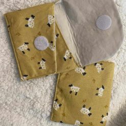 Sheep fabric Coin Purse/credit card pouch Store Card holder Gift idea