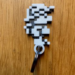 Retro Character Inspired Keyring