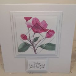 Cherry blossom "Today BLOOMS just for you" birthday card - PPC010