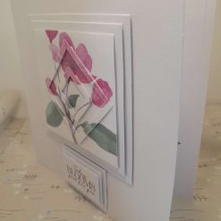 Cherry blossom "Today BLOOMS just for you" birthday card - PPC010 1 Cherry blossom "Today BLOOMS just for you" birthday card - PPC010 1