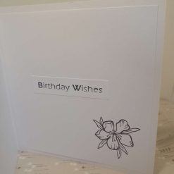 Cherry blossom "Today BLOOMS just for you" birthday card - PPC010 2 Cherry blossom "Today BLOOMS just for you" birthday card - PPC010 2