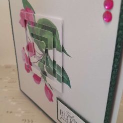 Cherry blossom "Today BLOOMS just for you" birthday card - PPC011 1 Cherry blossom "Today BLOOMS just for you" birthday card - PPC011 1