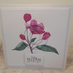 Cherry blossom "Today BLOOMS just for you" birthday card - PPC020