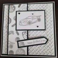 Fathers Day Card for the man who loves cars