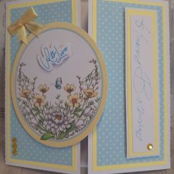 Gate fold Birthday Card - PPC028