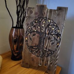 Rustic Wall Art -Celtic Tree of Life - message me your preference re. tree of life design, handles, stain and finish (Copy)