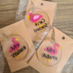 Teacher Personalised keychains