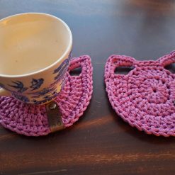 Cat shaped coasters 2 Cat shaped coasters 2