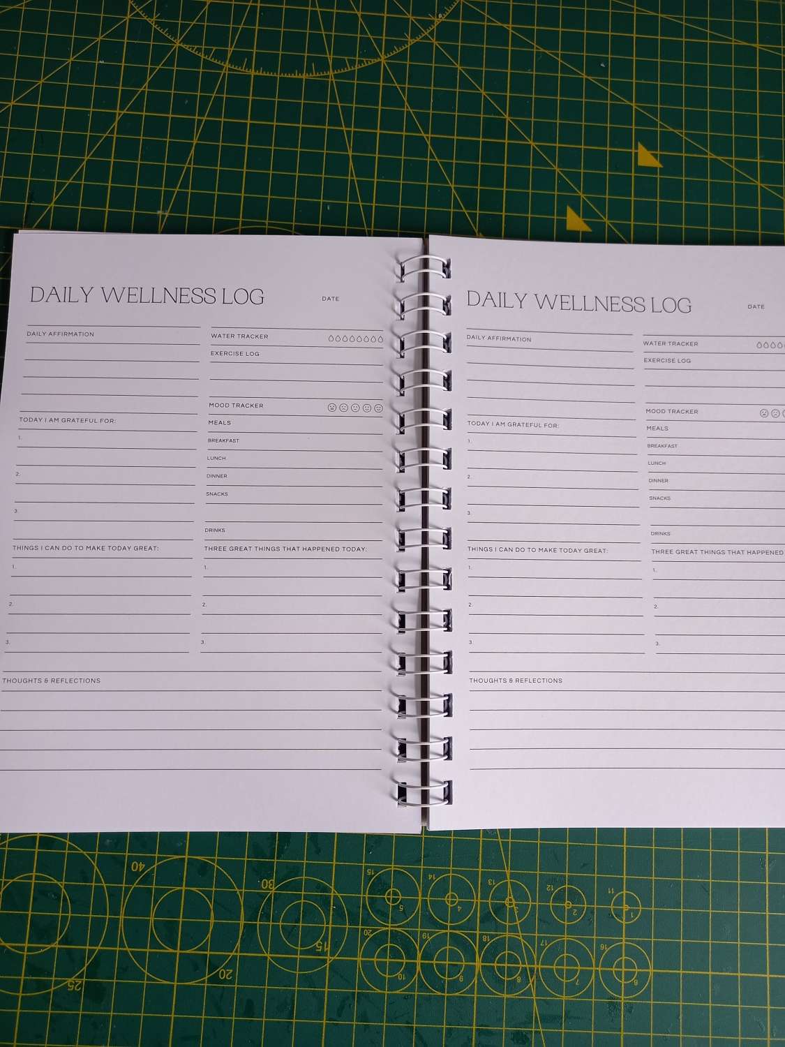 Wellness journal Wellness journal