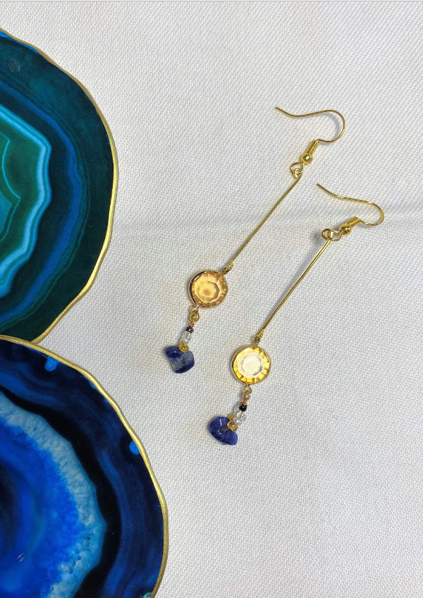Amber Glow Drop Earrings Amber Glow Drop Earrings