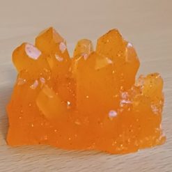 Handmade Resin Orange Crystal Style Cluster medium