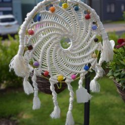 Spiral Mandala with beads
