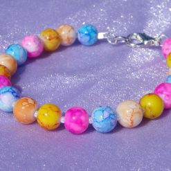 Candy Marble Bead Bracelet