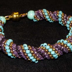 Turquoise Cellini Spiral Bracelets 7 Turquoise Cellini Spiral Bracelets 7