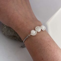 Moonstone Adjustable Bracelet 2