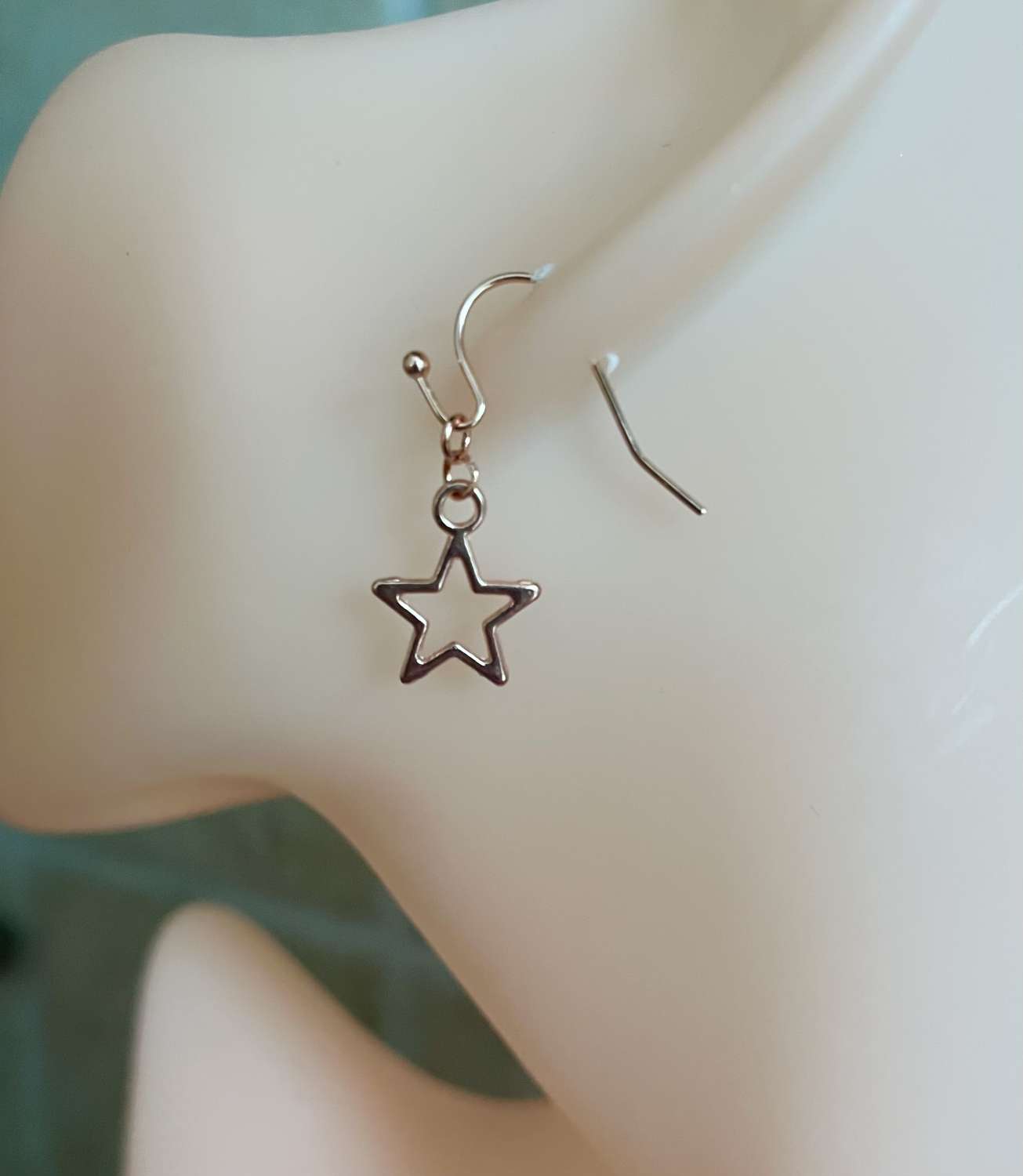 IMG_0661 Rose Gold Star Earrings 3