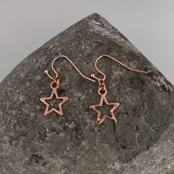 Rose Gold Star Earrings 1 Rose Gold Star Earrings 6