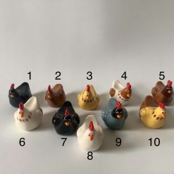 Ceramic chicken