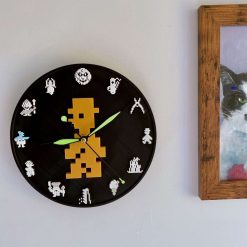 Jet Set Willy Themed Clock - 220mm Diameter 2 Jet Set Willy Themed Clock - 220mm Diameter 2