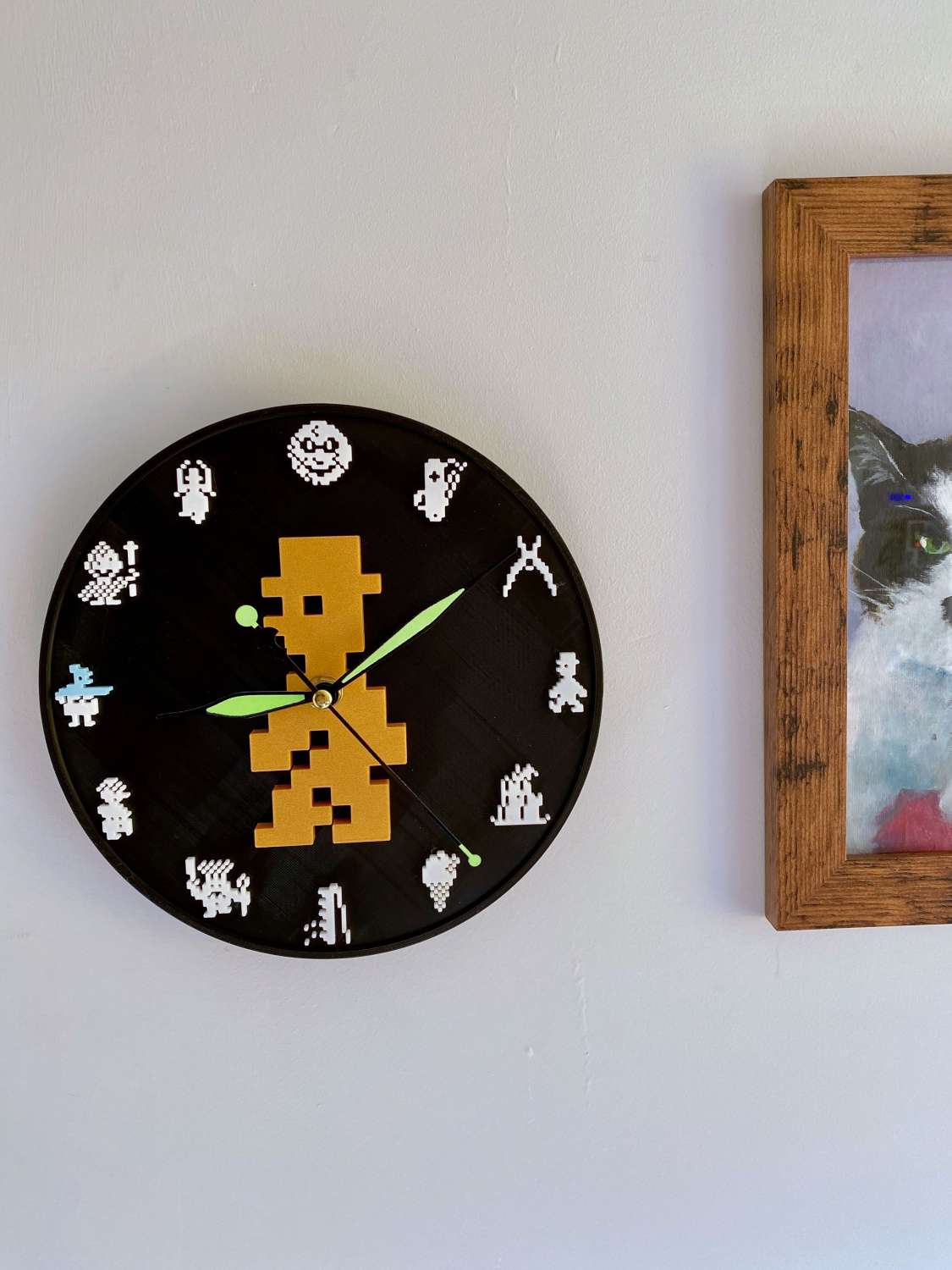 Jet Set Willy Themed Clock - 220mm Diameter Jet Set Willy Themed Clock - 220mm Diameter