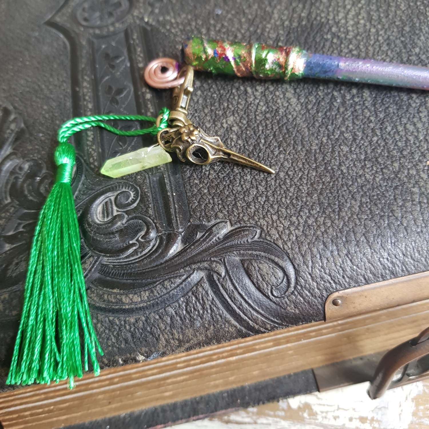 Hair Wands peacock bronze Hair Wands peacock bronze