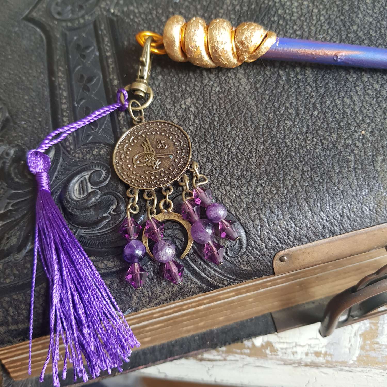 Hair Wands peacock bronze Hair Wands peacock bronze