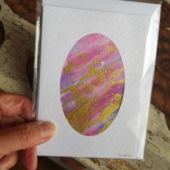 Handpainted cards pinks 1 Handpainted cards pinks 1