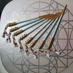 Hair Wands bridal gold