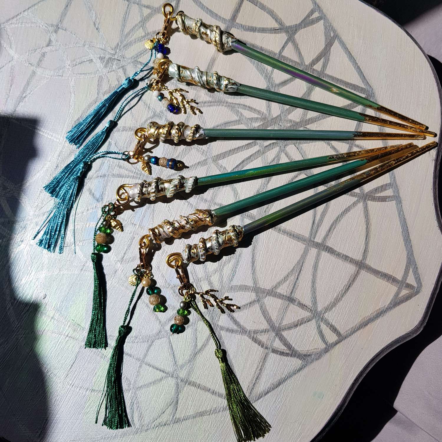 Hair Wands mermaid gold Hair Wands mermaid gold