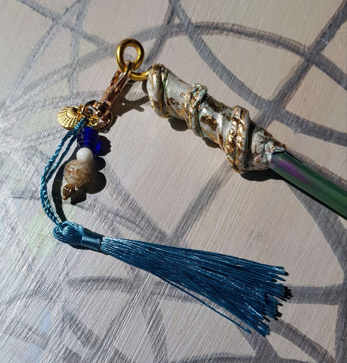 Hair Wands mermaid gold Hair Wands mermaid gold